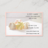 Pink Merengue Bäckerei Bäckerei Konditorei Koch Visitenkarte (Vorderseite)