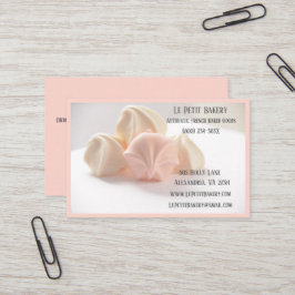 Pink Merengue Bäckerei Bäckerei Konditorei Koch Visitenkarte
