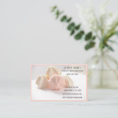 Pink Merengue Bäckerei Bäckerei Konditorei Koch Visitenkarte (Stehend Vorderseite)