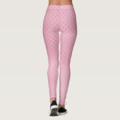 Pink Mermaid Muster Leggings (Rückseite)