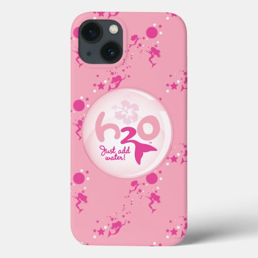 Pink Mermaid Pattern Case-Mate iPhone Hülle (Rückseite)