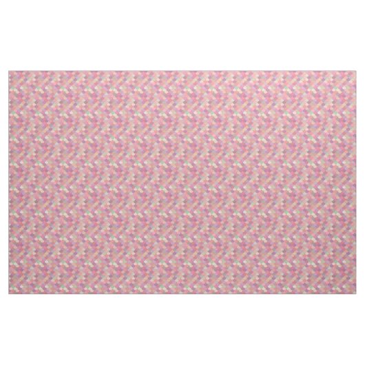 Pink Mermaid Pattern Stoff (Yard (91,4 cm))