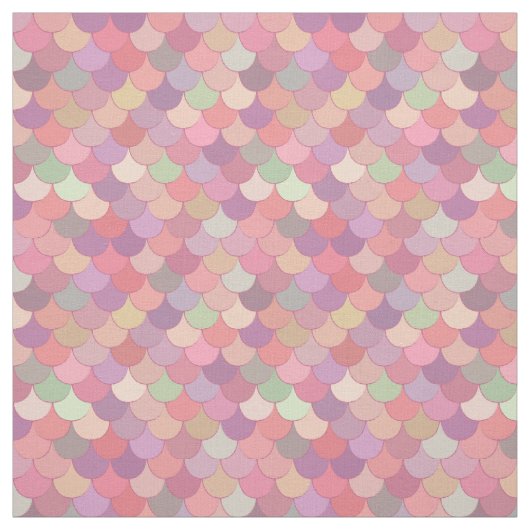 Pink Mermaid Pattern Stoff (Muster)