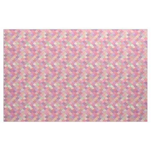 Pink Mermaid Pattern Stoff (Fat Quarter (45,7 x 55,9 cm))
