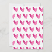 Pink Mermaid Pool Party Girl Geburtstagsfeier Einl Einladung (Rückseite)