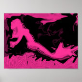 Pink Mermaid Poster (Vorne)