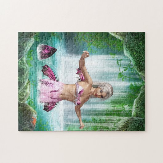 Pink Mermaid Puzzle (Horizontal)