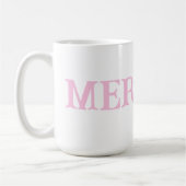 Pink MERMAID Tasse (Links)