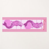 Pink Mermaids Thunder_Cove Yogamatte (Vorderseite (Horizontal))