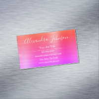 Pink Metallic Foil Modern und elegant