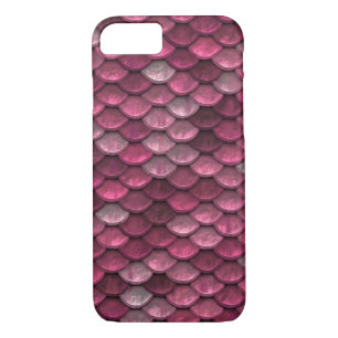 Pink Metallic Scales Textur Case-Mate iPhone Hülle
