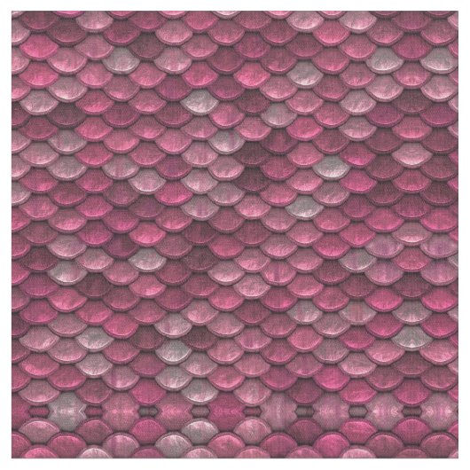 Pink Metallic Scales Textur Stoff (Nahaufnahme)