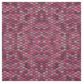 Pink Metallic Scales Textur Stoff (Muster)