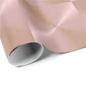 Pink Metallic Wrapping Paper Geschenkpapier (Rolleneckpunkt)