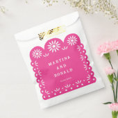 PINK MEXICAN PAPEL PICADO GESCHENKTÜTCHEN (Versiegelt)