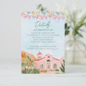 Pink Mexico Destination  Begleitkarte (Stehend Vorderseite)