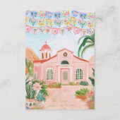 Pink Mexico Destination  Begleitkarte (Rückseite)