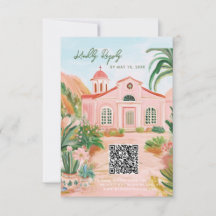 Pink Mexico Zielort QR Code