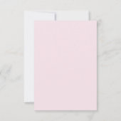 Pink Mexico Zielort QR Code RSVP Karte (Rückseite)