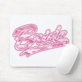 Pink Military Bride Camouflage Mousepad (Mit Mouse)