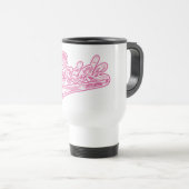 Pink Military Bride Camouflage Reisebecher (VorderseiteRechts)