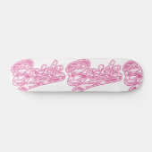 Pink Military Bride Camouflage Skateboard (Horizontal)