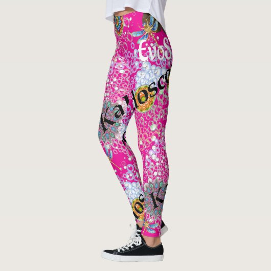 Pink Milkshake Steampunk Leggings (Links)