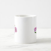 Pink Miniatur-Rose Kaffeetasse (Mittel)
