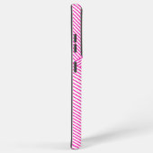 Pink-minimales Muster Samsung Galaxy Hülle (Rechte Seite)