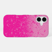 Pink Minimalismus  iPhone 16 Hülle (Rückseite (Horizontal))