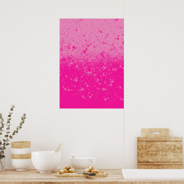 Pink Minimalismus Poster