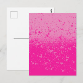 Pink-Minimalismus Postkarte