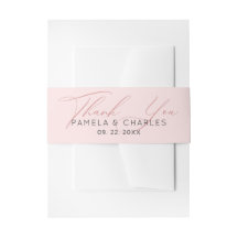 Pink minimalistischer Hintergrund danke Ihnen Typo