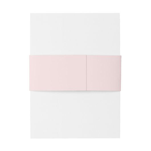 Pink minimalistischer Hintergrund danke Ihnen Typo Einladungsbanderole (Rückseitenbeispiel)