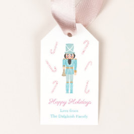 Pink Mint Nutcracker Ballet Candes Holidays Geschenkanhänger