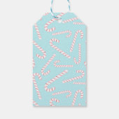 Pink Mint Nutcracker Ballet Candes Holidays Geschenkanhänger (Rückseite)