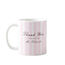 Pink Mist - Personalisierter Dankeschön-Lehrer-Mug