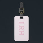 Pink Mit Monogramm Women's Golf Bag Tag Schlüssela Gepäckanhänger<br><div class="desc">Reisen Sie stilvoll mit diesem personalisierten Frauen-Golf-Gepäckanhänger mit einem eleganten, modernen Monogramm. Egal, ob Sie für einen Golftag, ein Turnier oder einfach nur für den Alltag reisen, dieses Anhänger macht Ihre Golftasche leicht zu erkennen und eine persönliche Touch hinzuzufügen. Durch die langlebige Bauweise wird das Tragetuch mit den Stoßzähnen abgefedert,...</div>