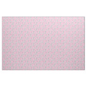 Pink Mitte Jahrhundert Modernes Blumenmuster Stoff (Yard (91,4 cm))
