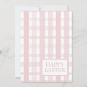 Pink Mix Plaid Einladung (Vorderseite)