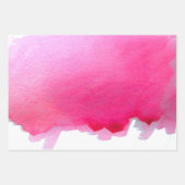 Pink Mode Parfüm Flasche Wasserfarbe niedlich Geschenkpapier Set (Vorderseite 3)