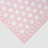 Pink Modern Bone Inlay Decoupage Paper Seidenpapier (Ausschnitt)
