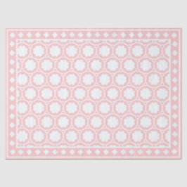 Pink Modern Bone Inlay Decoupage Paper Seidenpapier