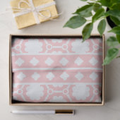 Pink Modern Bone Inlay Decoupage Paper Seidenpapier (Geschenk)