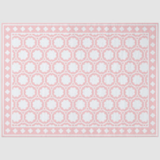Pink Modern Bone Inlay Decoupage Paper Seidenpapier