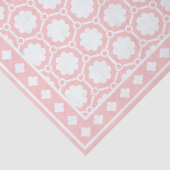 Pink Modern Bone Inlay Decoupage Paper Seidenpapier (Detail)