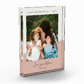 Pink Modern Mother's Day Foto Geschenke (Links)