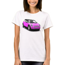 Pink-moderne Miniauto-Damen-Spitze