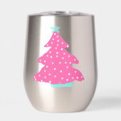 Pink Moderne Weihnachtsbaume (Vorderseite)