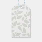 Pink Monkey Gift Tag Geschenkanhänger (Rückseite)